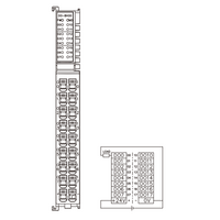 FX20-DO-BH00 ELCO IP20 MODULAR I/O SYSTEM, FX20-SUBMODULE, OUTPUT MODULE, 16-CHANNEL, PNP, DIN 35 MM RAIL INSTALLATION